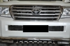 Накладка на решетку в бампер Toyota (тойота) Land Cruiser (круизер) (ленд крузер) J200 (2012 по наст.) 